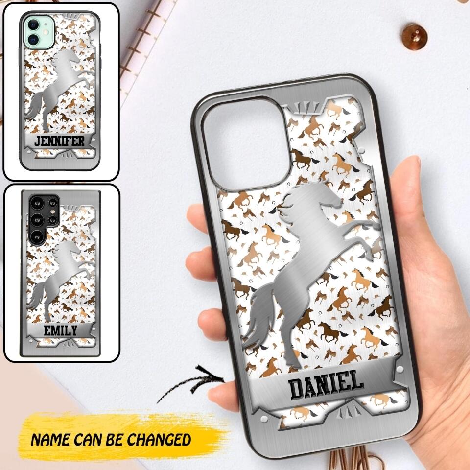 Personalized Horse Lover Phone Case Printed NQDT0908