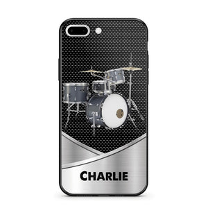 Personalized Drum Lover Phone Case Printed 22AUG-HY09