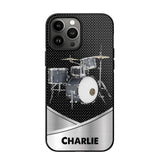 Personalized Drum Lover Phone Case Printed 22AUG-HY09