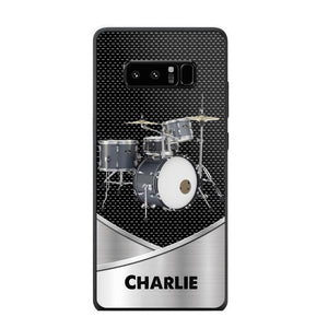 Personalized Drum Lover Phone Case Printed 22AUG-HY09