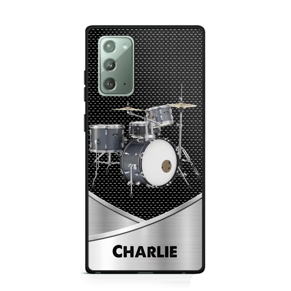 Personalized Drum Lover Phone Case Printed 22AUG-HY09