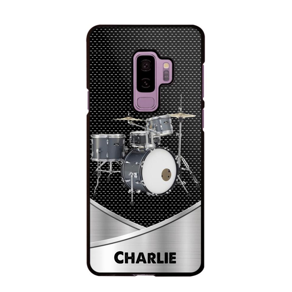 Personalized Drum Lover Phone Case Printed 22AUG-HY09