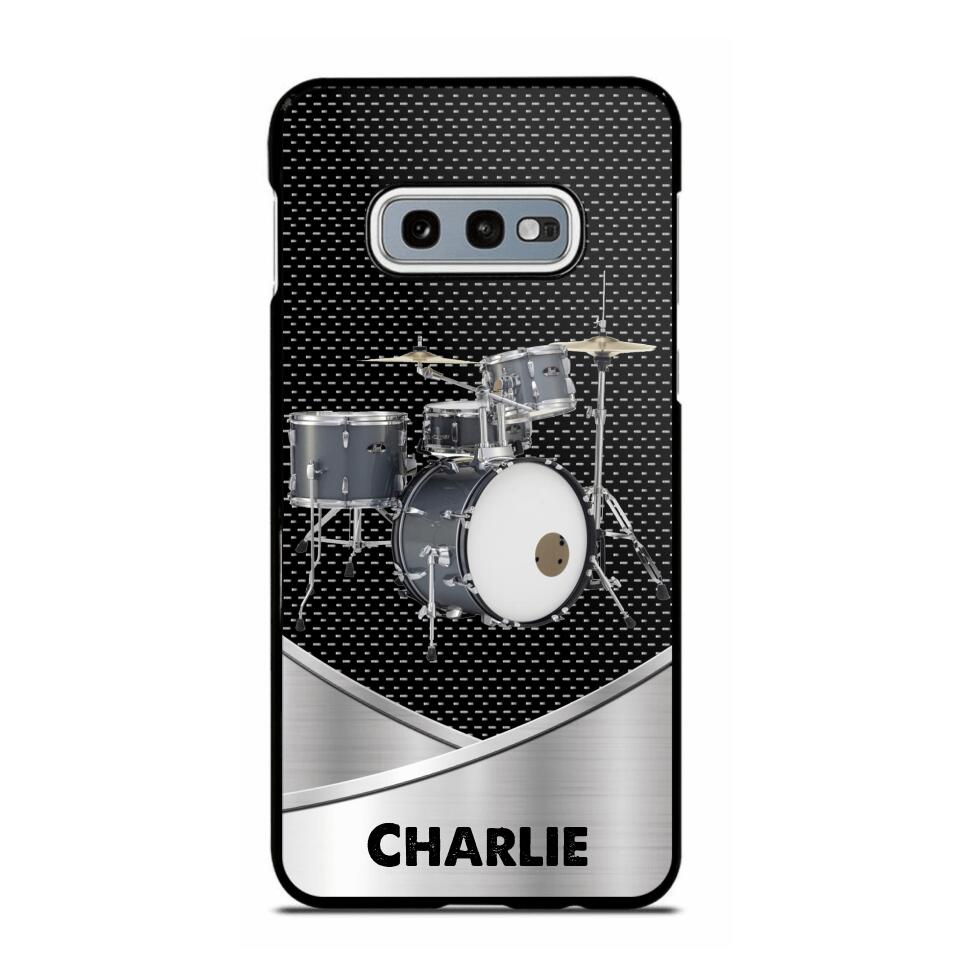 Personalized Drum Lover Phone Case Printed 22AUG-HY09