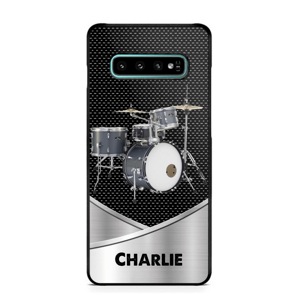 Personalized Drum Lover Phone Case Printed 22AUG-HY09