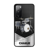 Personalized Drum Lover Phone Case Printed 22AUG-HY09