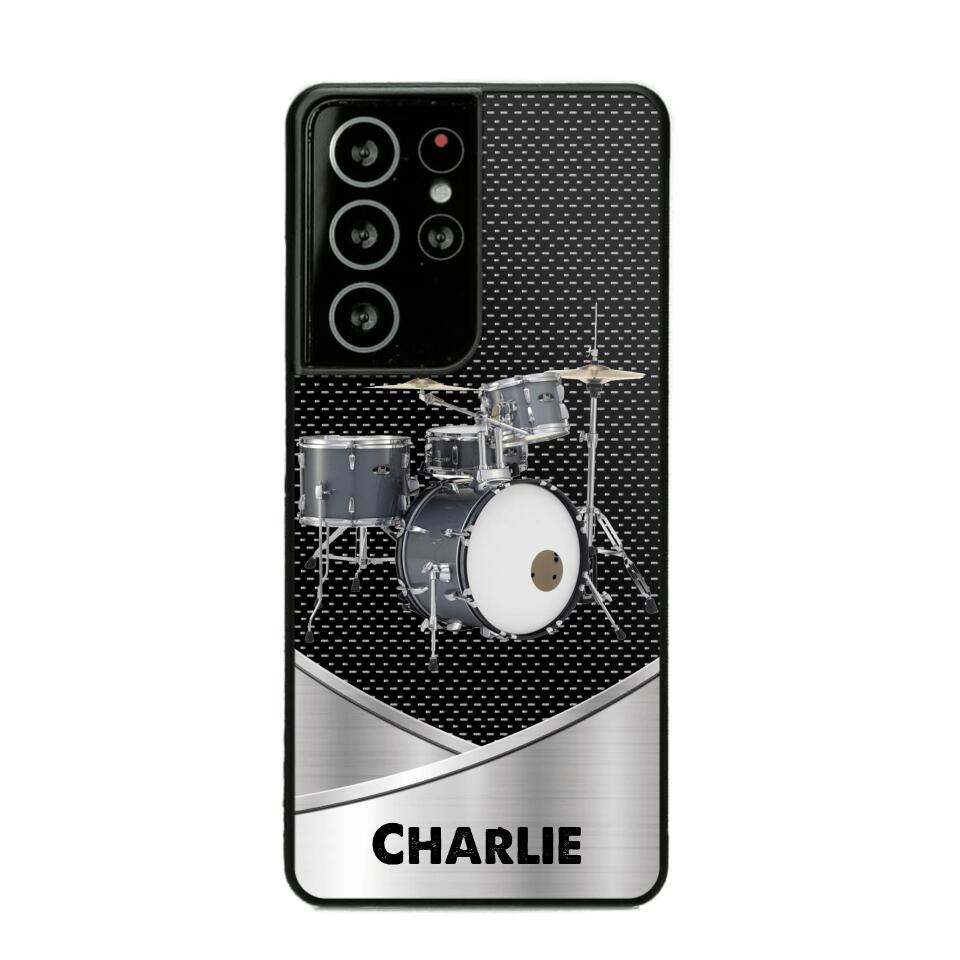 Personalized Drum Lover Phone Case Printed 22AUG-HY09