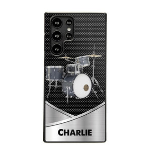 Personalized Drum Lover Phone Case Printed 22AUG-HY09