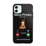 Personalized Mein Pferd Ruff An Und Ich Mus Gehen Horse Phonecase QTVQ1008