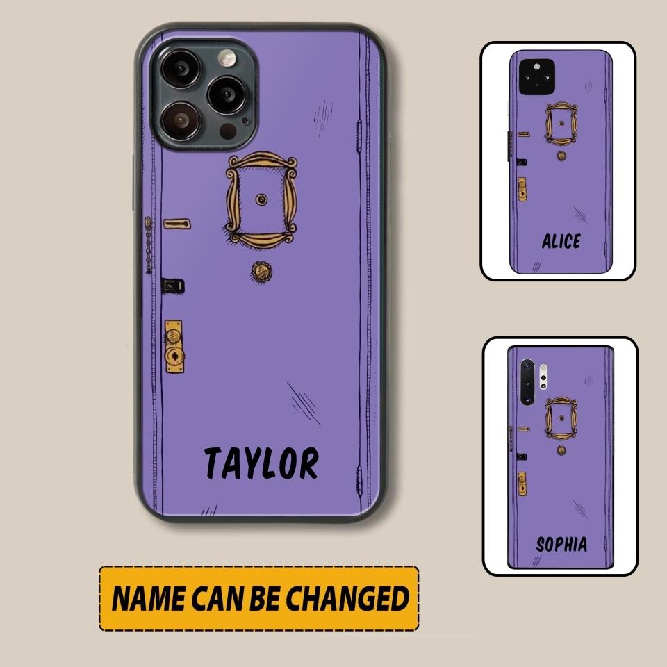 Personalized Monica Purple Door Phonecase QTHY1008