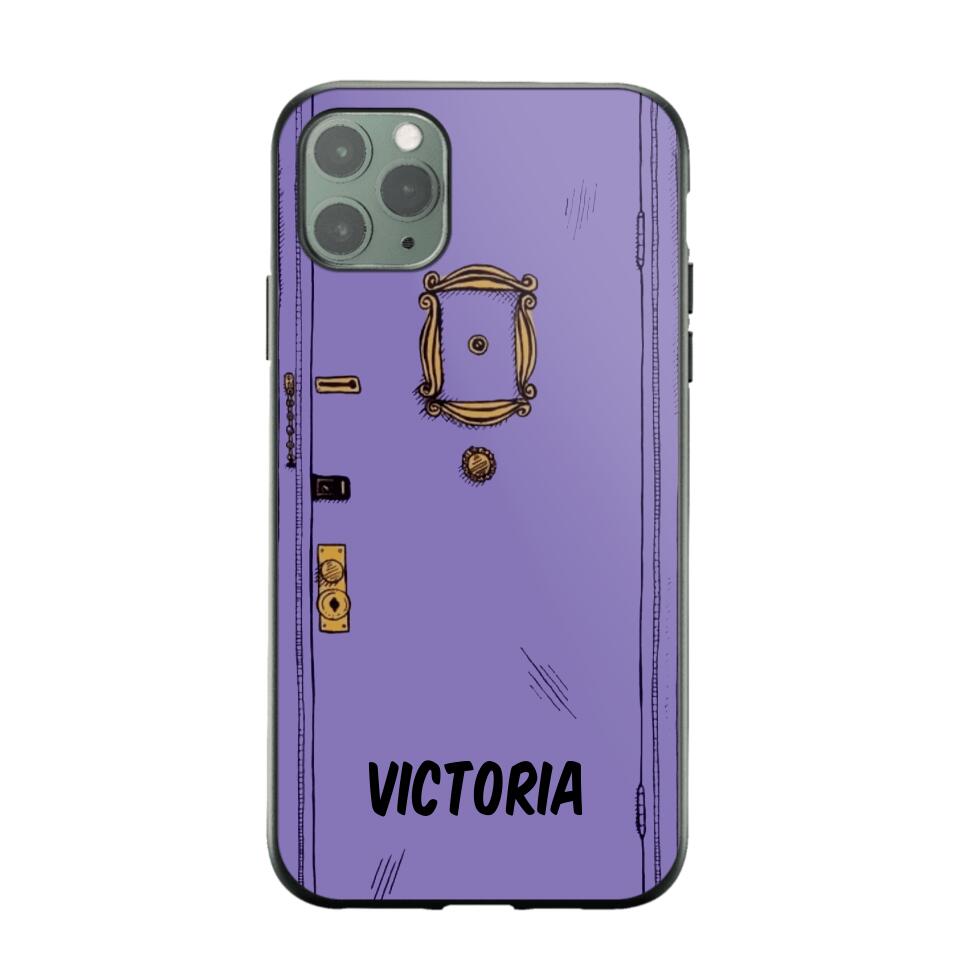 Personalized Monica Purple Door Phonecase QTHY1008