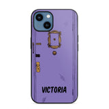 Personalized Monica Purple Door Phonecase QTHY1008