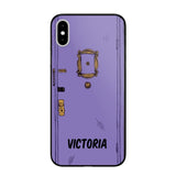 Personalized Monica Purple Door Phonecase QTHY1008