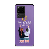 Personalized Bestie I'll Be There For You Phonecase QTDT1008