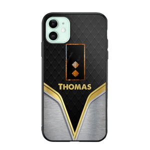 Personalized Australian Veterans/Soldier Phone Case Printed 22AUG-HY10