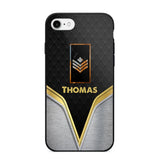 Personalized Canadian Veterans/Soldier Phone Case Printed 22AUG-HY10