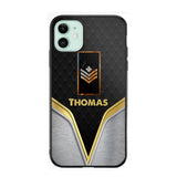 Personalized Canadian Veterans/Soldier Phone Case Printed 22AUG-HY10