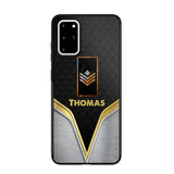 Personalized Canadian Veterans/Soldier Phone Case Printed 22AUG-HY10