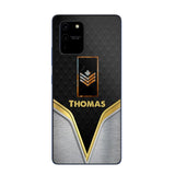 Personalized Canadian Veterans/Soldier Phone Case Printed 22AUG-HY10