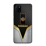 Personalized Canadian Veterans/Soldier Phone Case Printed 22AUG-HY10