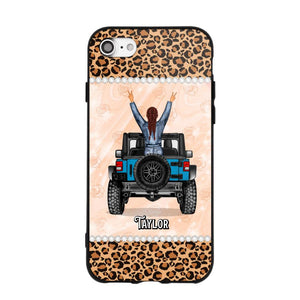 Personalized Girl Love Jeep Phone Case Printed 22AUG-HY10