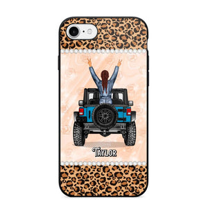 Personalized Girl Love Jeep Phone Case Printed 22AUG-HY10