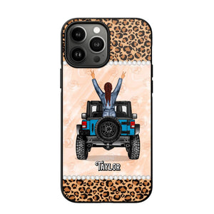 Personalized Girl Love Jeep Phone Case Printed 22AUG-HY10