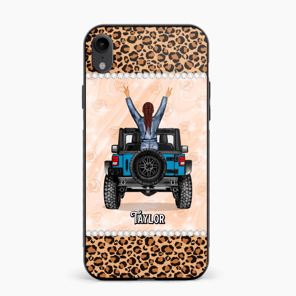 Personalized Girl Love Jeep Phone Case Printed 22AUG-HY10