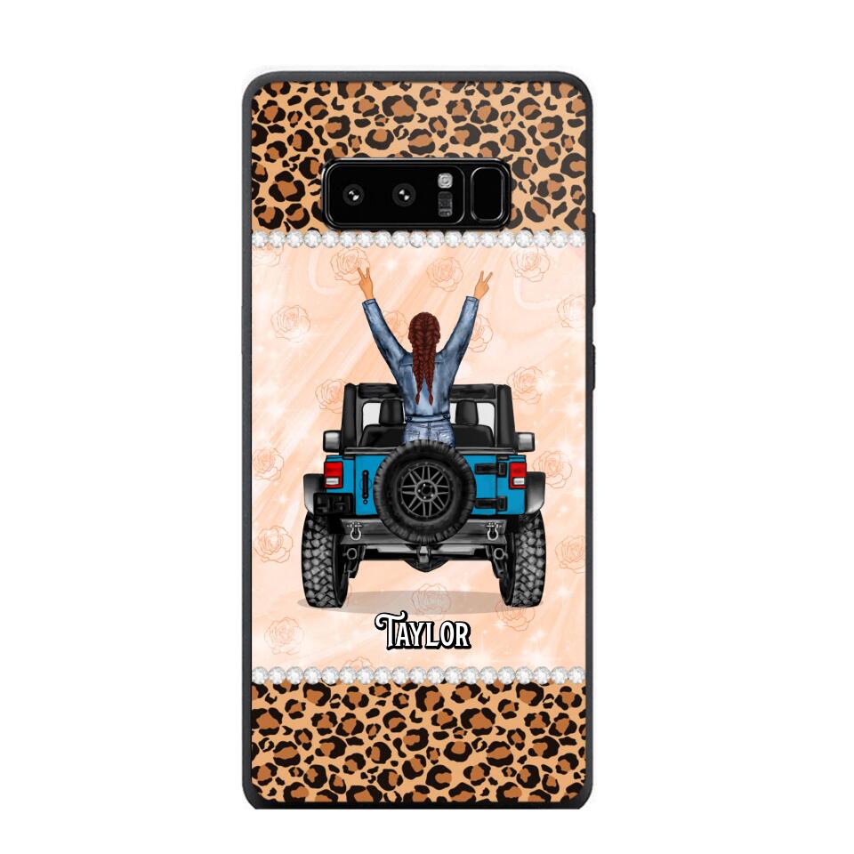 Personalized Girl Love Jeep Phone Case Printed 22AUG-HY10