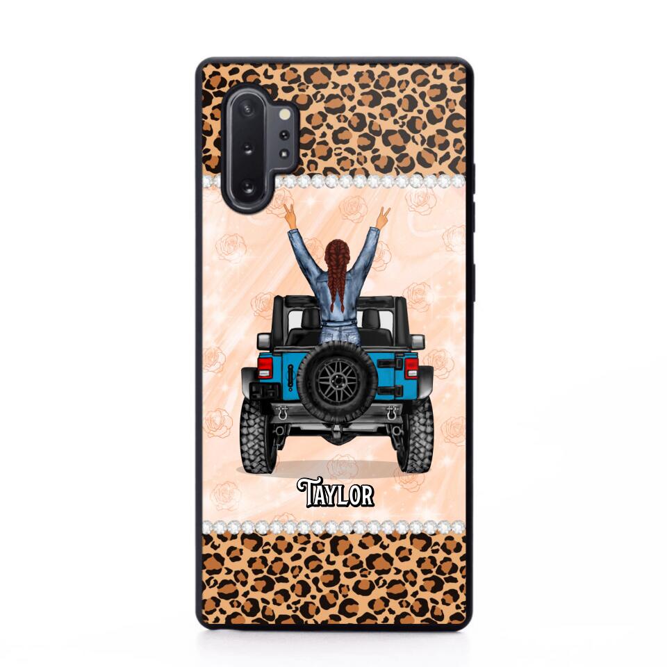 Personalized Girl Love Jeep Phone Case Printed 22AUG-HY10