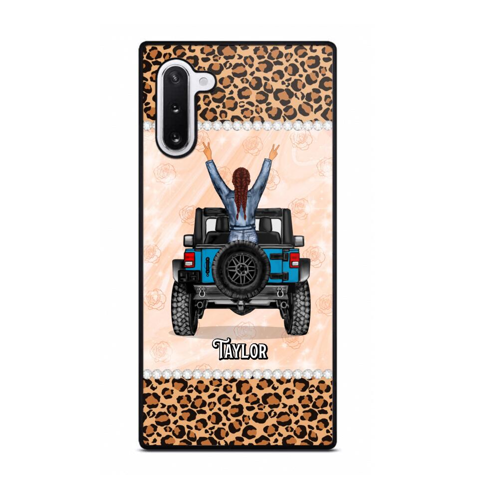 Personalized Girl Love Jeep Phone Case Printed 22AUG-HY10