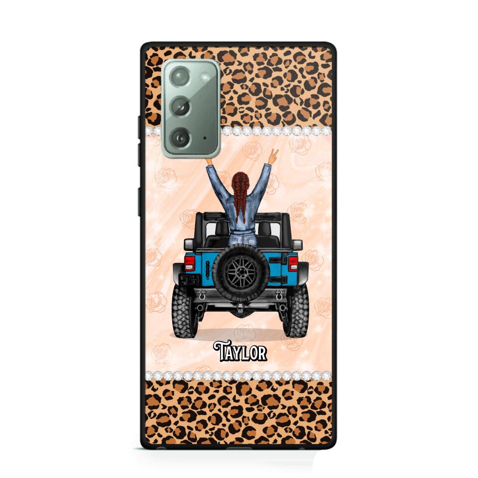 Personalized Girl Love Jeep Phone Case Printed 22AUG-HY10