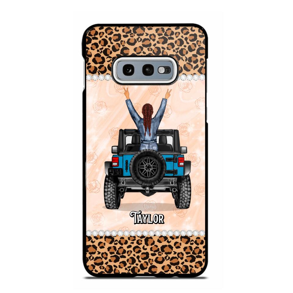 Personalized Girl Love Jeep Phone Case Printed 22AUG-HY10