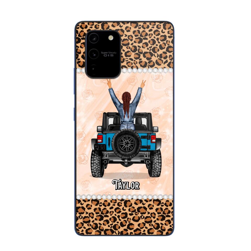 Personalized Girl Love Jeep Phone Case Printed 22AUG-HY10