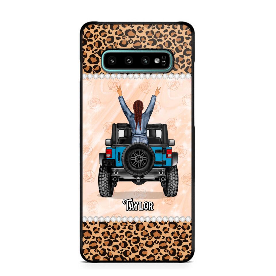 Personalized Girl Love Jeep Phone Case Printed 22AUG-HY10