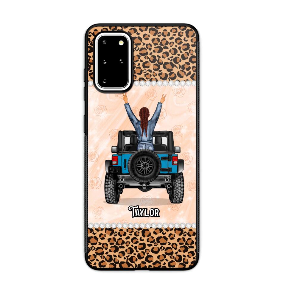 Personalized Girl Love Jeep Phone Case Printed 22AUG-HY10