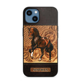 Personalized Horse Lover Phone Case Printed 22AUG-HQ10