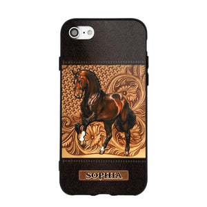 Personalized Horse Lover Phone Case Printed 22AUG-HQ10