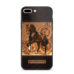 Personalized Horse Lover Phone Case Printed 22AUG-HQ10