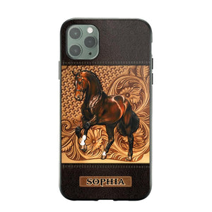 Personalized Horse Lover Phone Case Printed 22AUG-HQ10