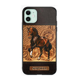 Personalized Horse Lover Phone Case Printed 22AUG-HQ10