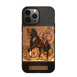 Personalized Horse Lover Phone Case Printed 22AUG-HQ10