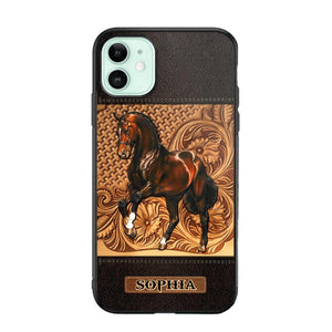 Personalized Horse Lover Phone Case Printed 22AUG-HQ10