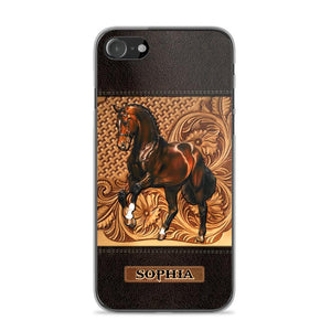 Personalized Horse Lover Phone Case Printed 22AUG-HQ10