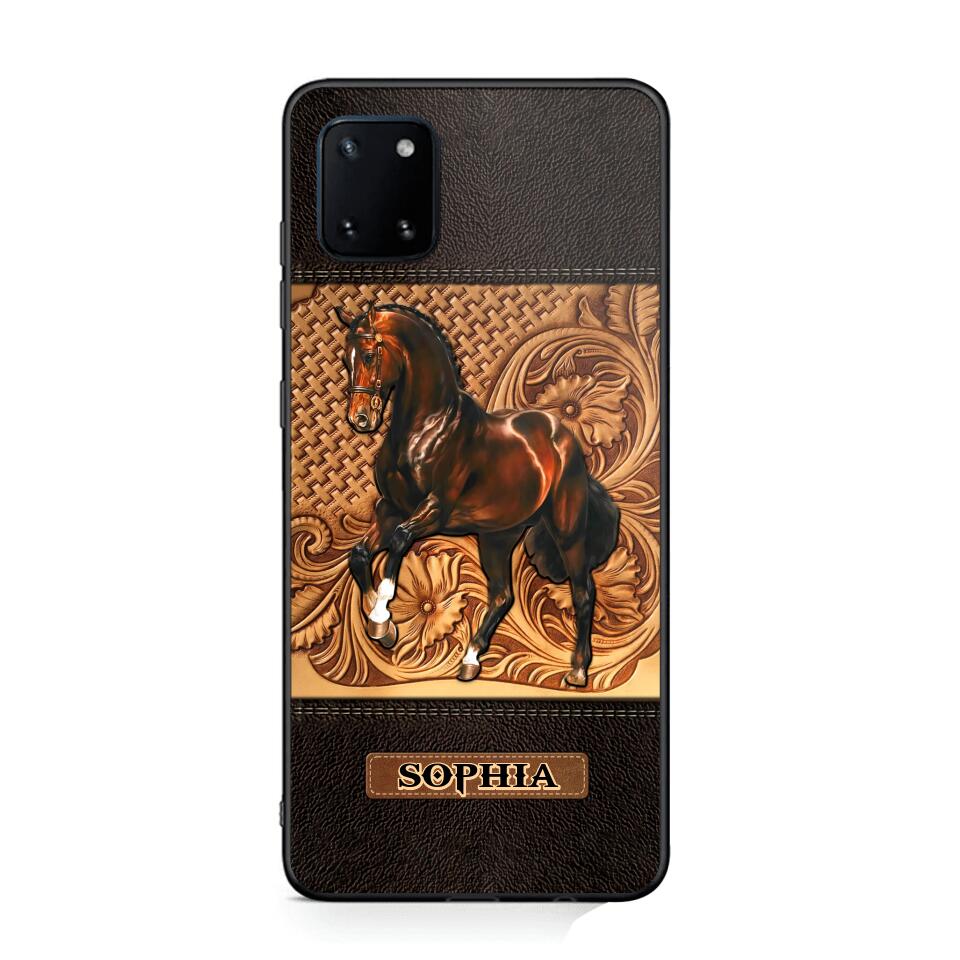 Personalized Horse Lover Phone Case Printed 22AUG-HQ10