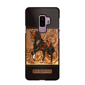 Personalized Horse Lover Phone Case Printed 22AUG-HQ10