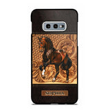 Personalized Horse Lover Phone Case Printed 22AUG-HQ10