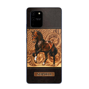 Personalized Horse Lover Phone Case Printed 22AUG-HQ10