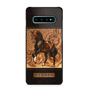 Personalized Horse Lover Phone Case Printed 22AUG-HQ10