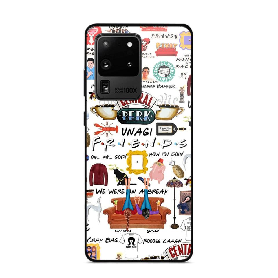 Personalized Central Perk Friends Besties Phonecase QTDT1108