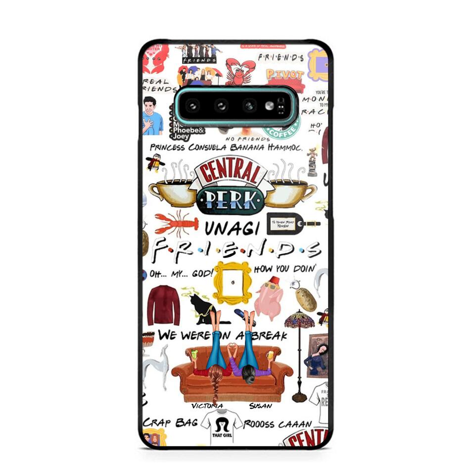 Personalized Central Perk Friends Besties Phonecase QTDT1108